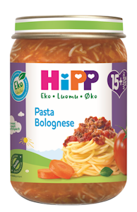 HiPP Luomu pasta bolognese 250g 15kk