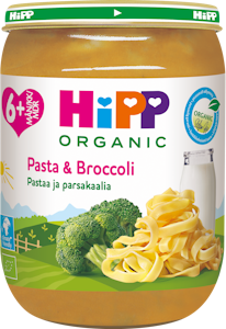 HIPP sose pasta-parsakaali 190g 6kk luomu