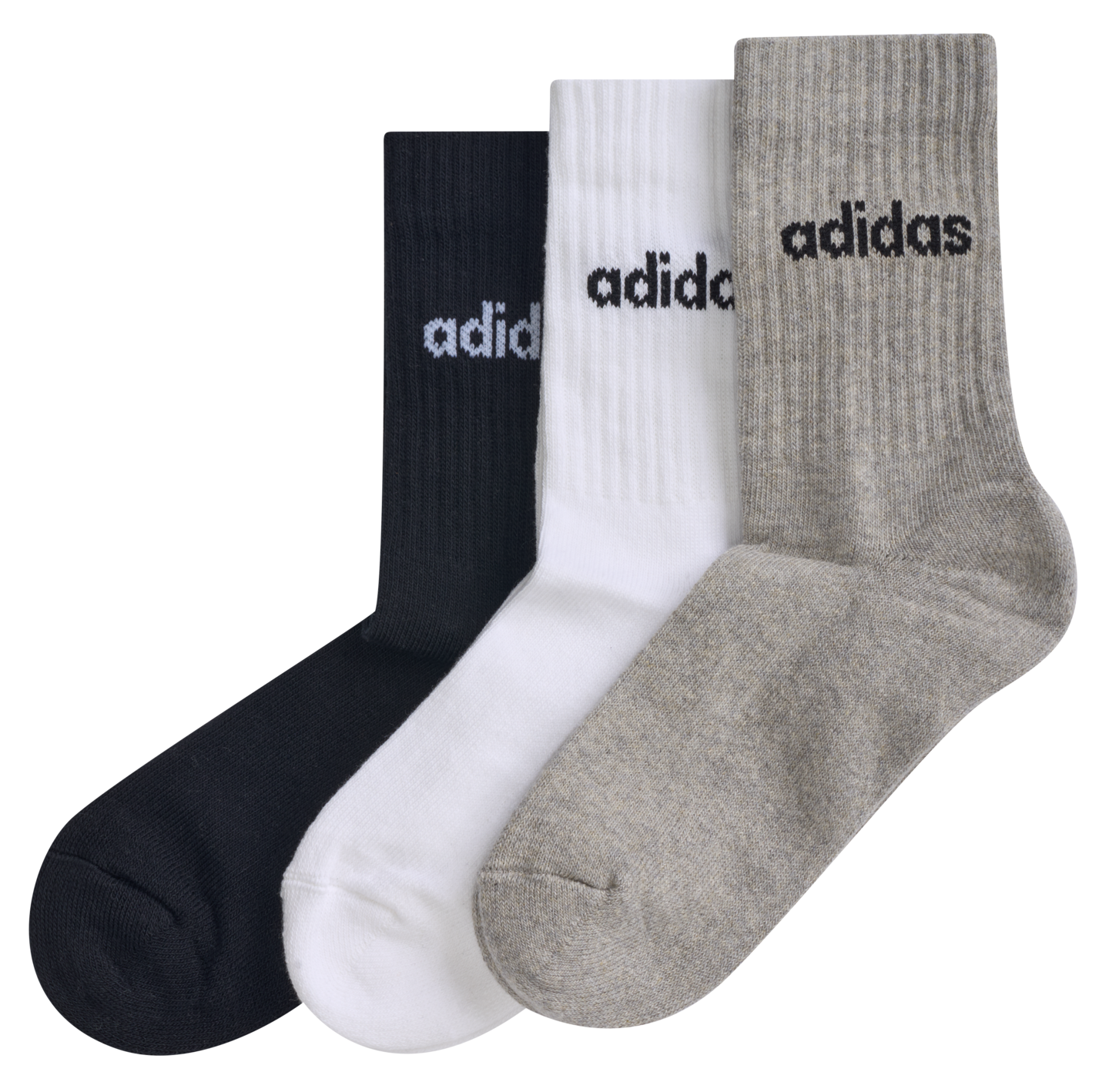 Adidas 3S Lin sukat 3pr/pkt