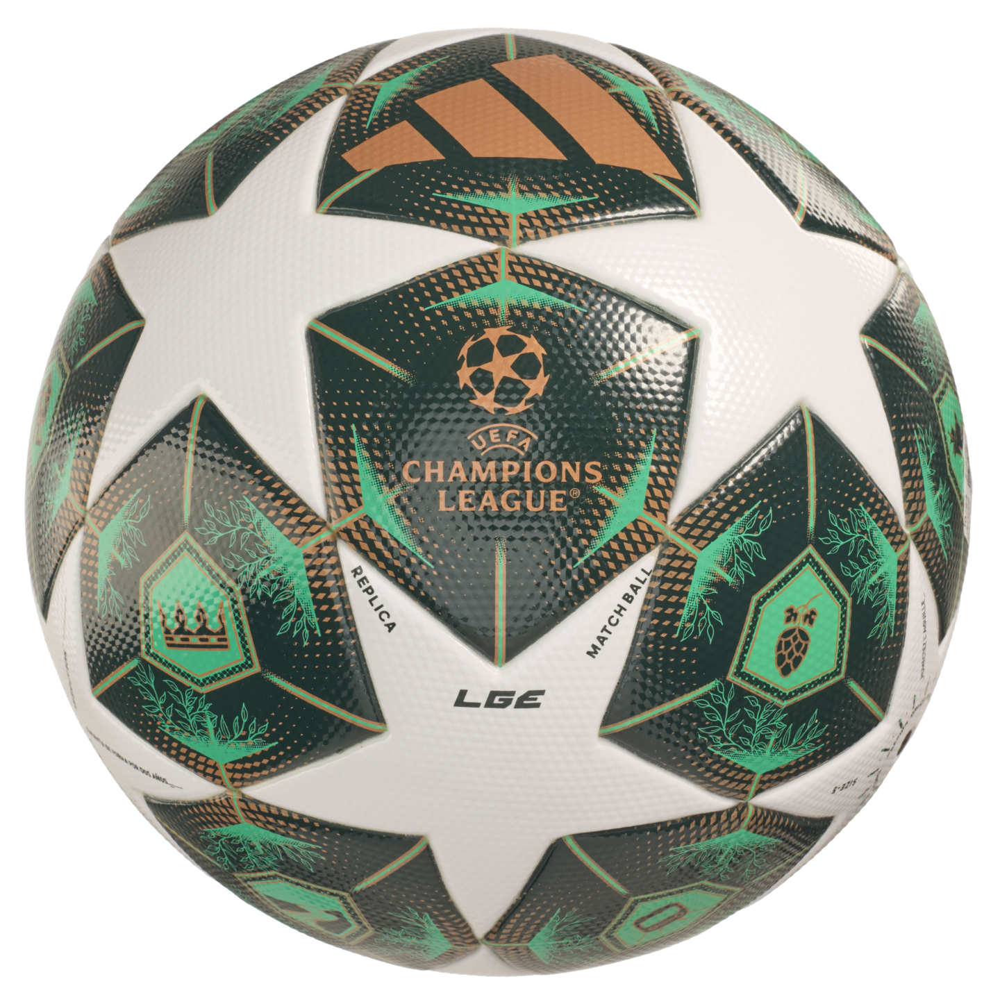 Adidas UCL LGE jalkapallo vihr koko 5