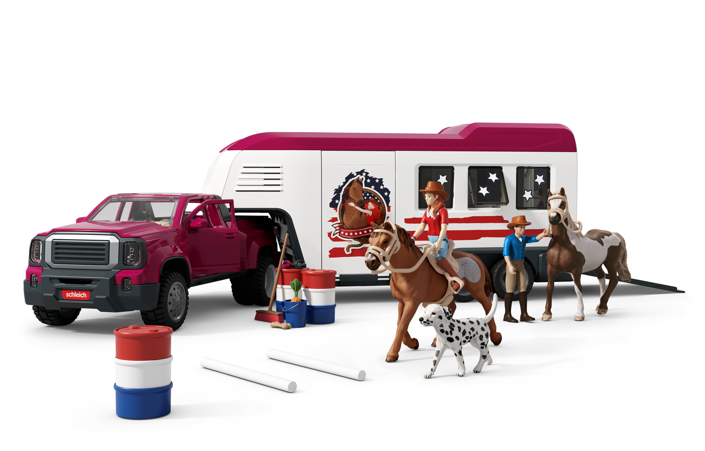 Schleich Lakeside Auto ja perävaunu