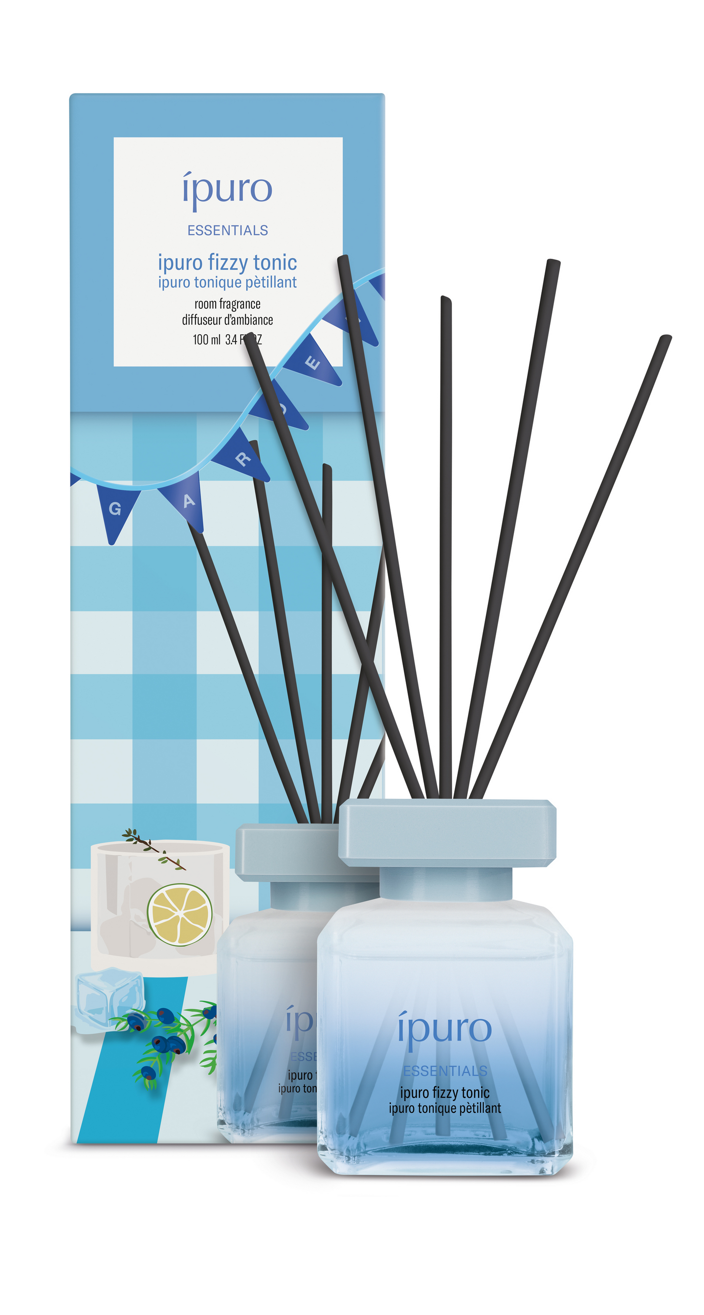ipuro 100ml Essentials Fizzy tonic Huonetuoksu