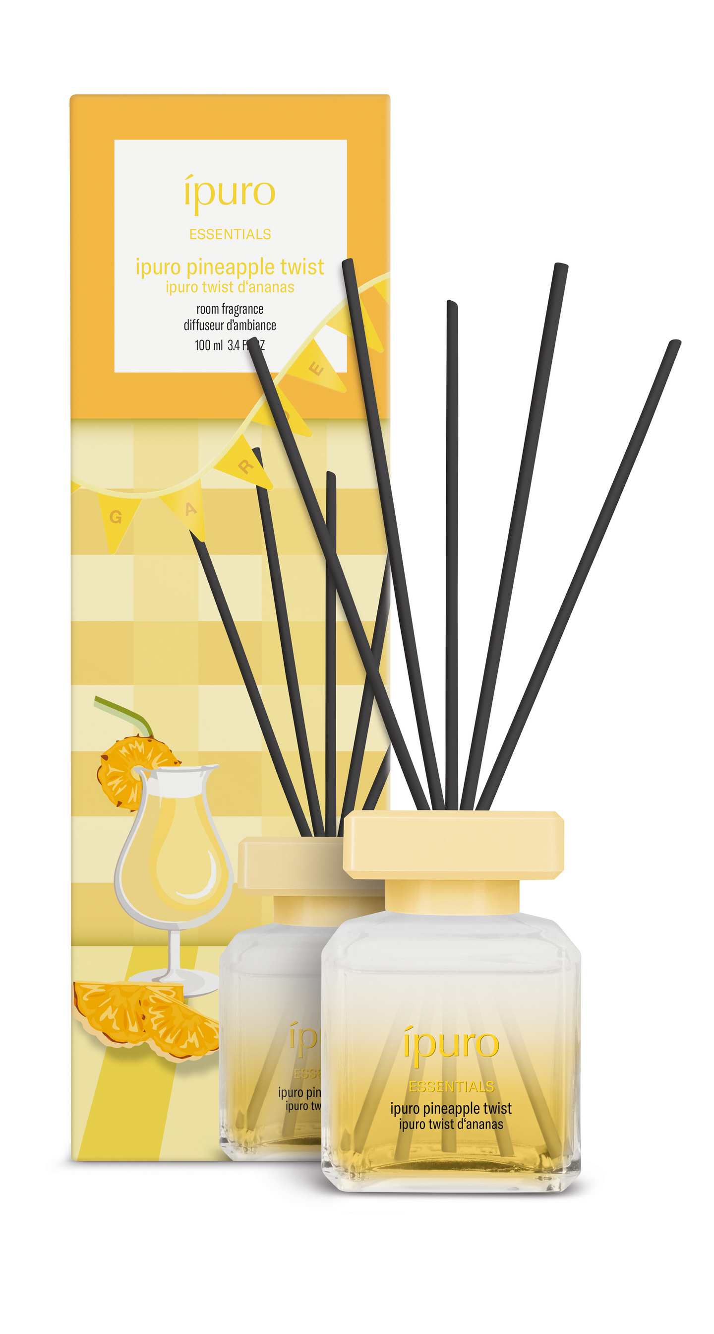 ipuro 100ml Essentials Pineapple twist Huonetuoksu