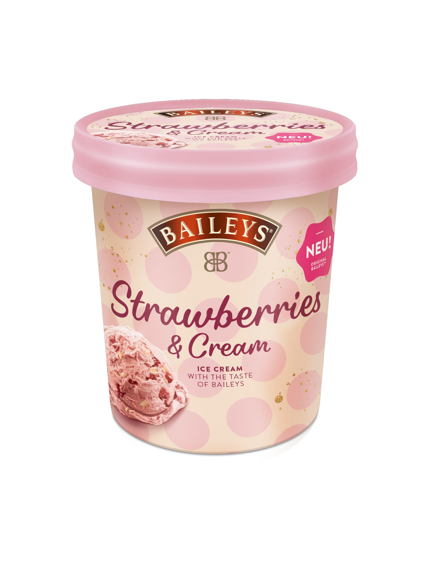 Baileys jäätelö Strawberries&Cream 500ml | K-Ruoka Verkkokauppa