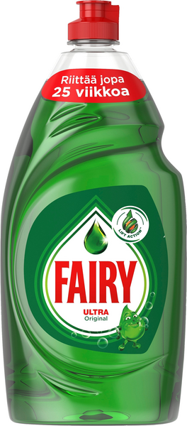 Fairy astianpesuaine 900ml Original 168kpl PUOLILAVA