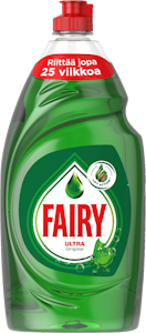 Fairy astianpesuaine 900ml Original 168kpl PUOLILAVA