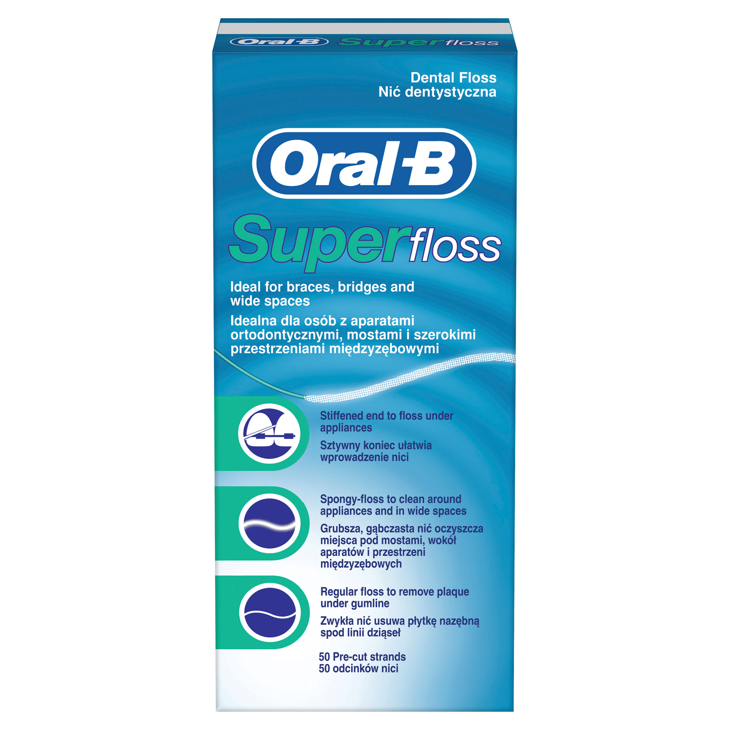 Oral-B Super Floss hammaslanka 50kpl