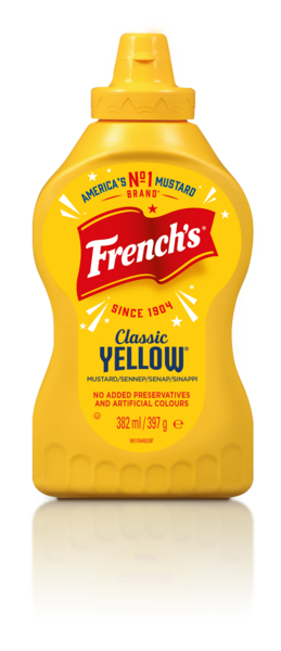 French's 397g Classic Yellow Mustard, sinappi | K-Ruoka Verkkokauppa