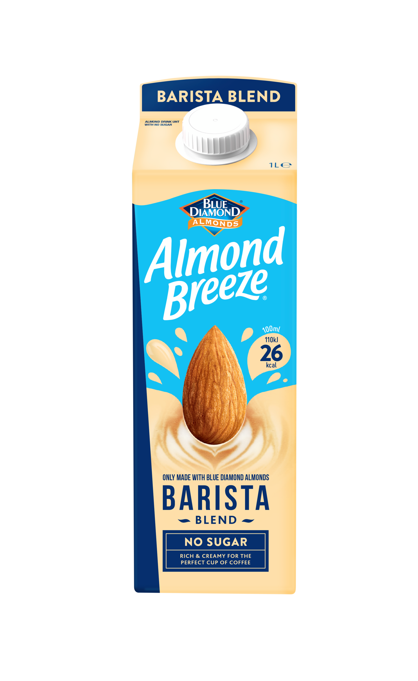 Blue Diamond Almond Breeze mantelijuoma 1l Barista Blend UHT