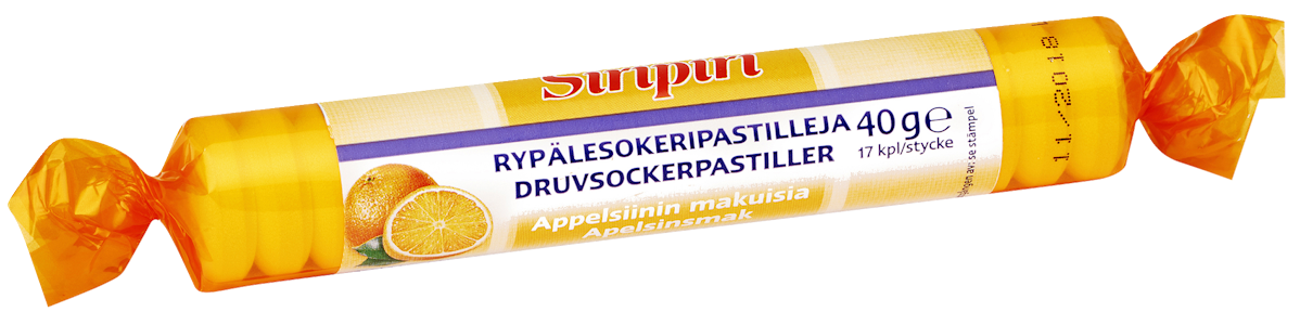 Siripiri appel rypälesok pastil 40g