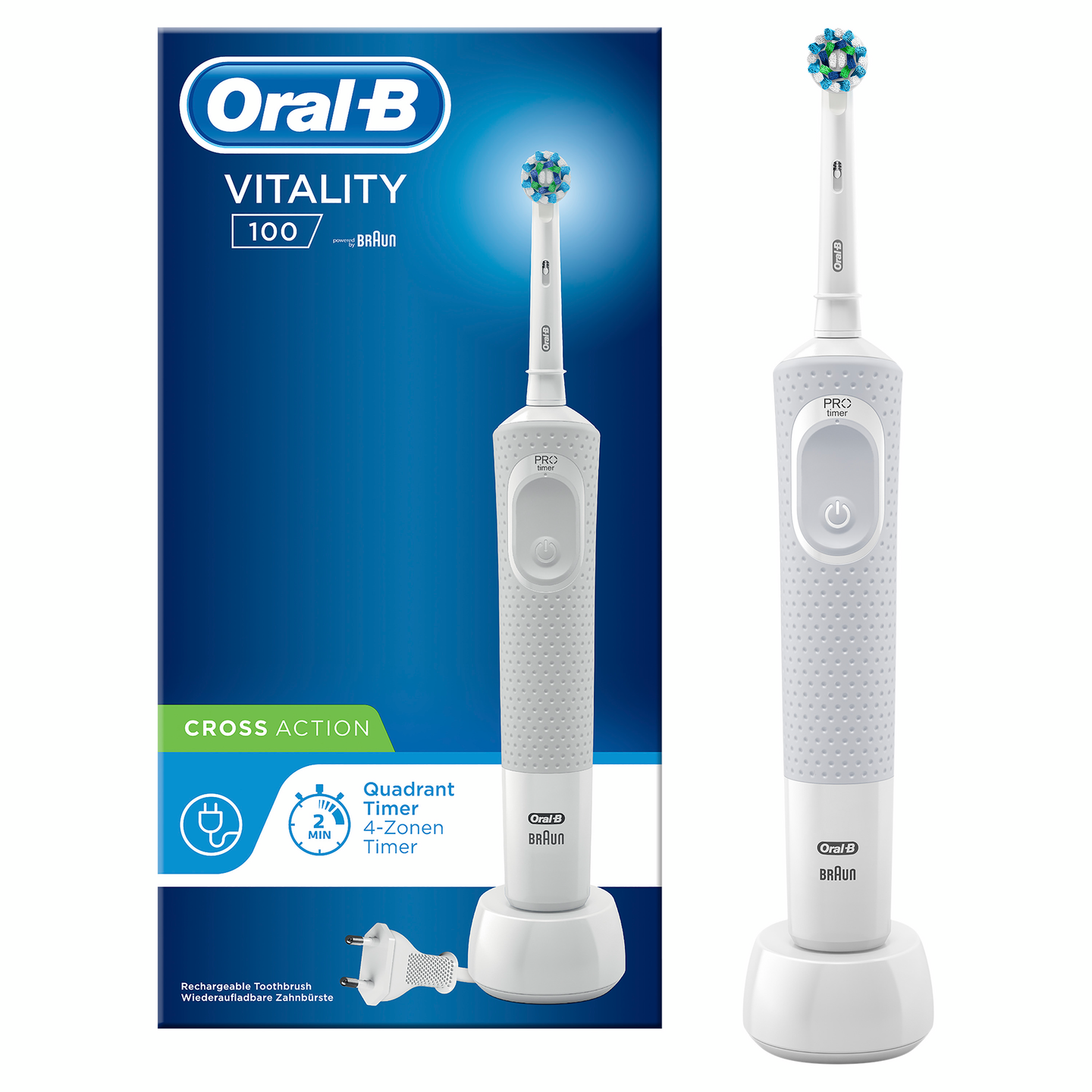 Oral-B Vitality 100 White sähköhammasharja