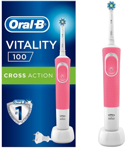 Oral-B Vitality 100 CrossAction sähköhammasharja pinkki