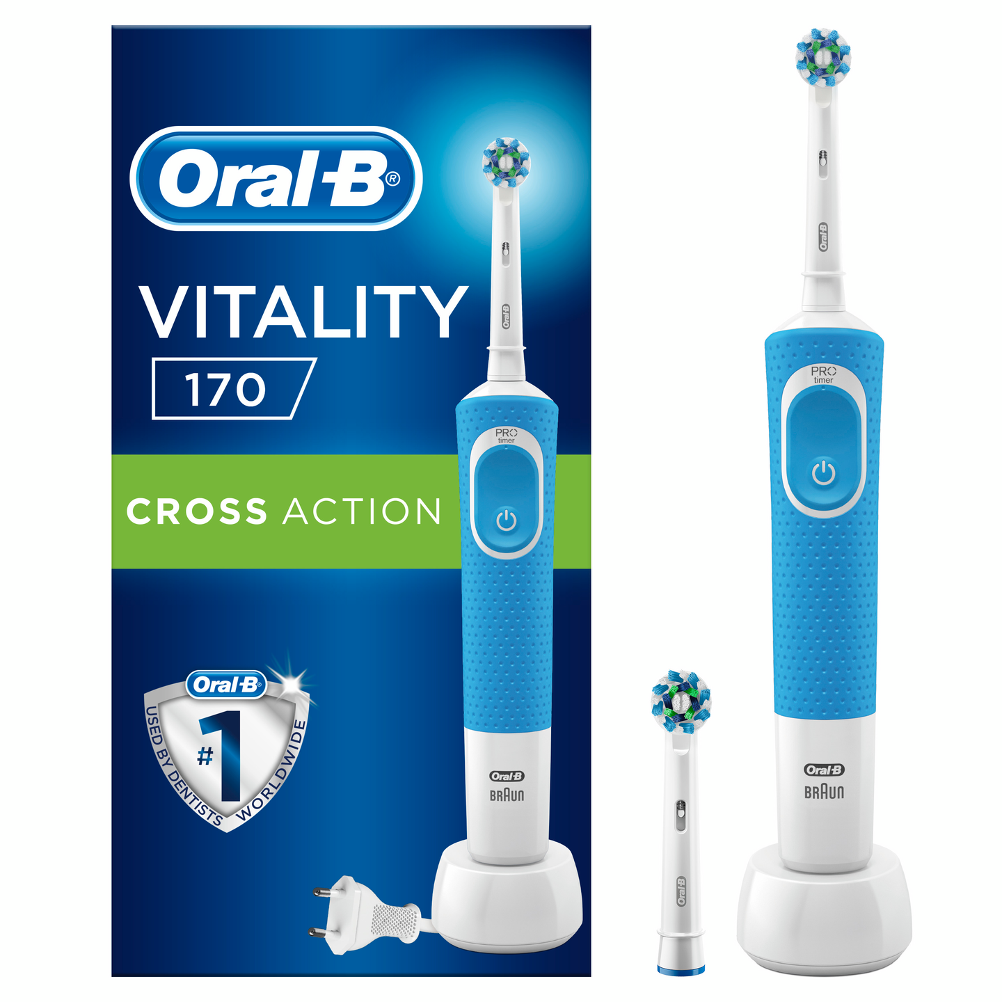 Oral-B Vitality 170 CrossAction sähköhammasharja sininen
