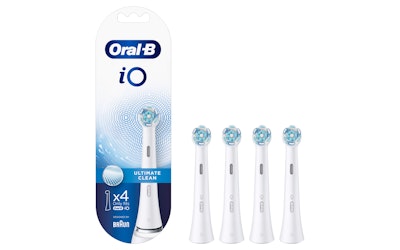Oral-B iO Ultimate Clean vaihtoharja 4 kpl valkoinen - kuva