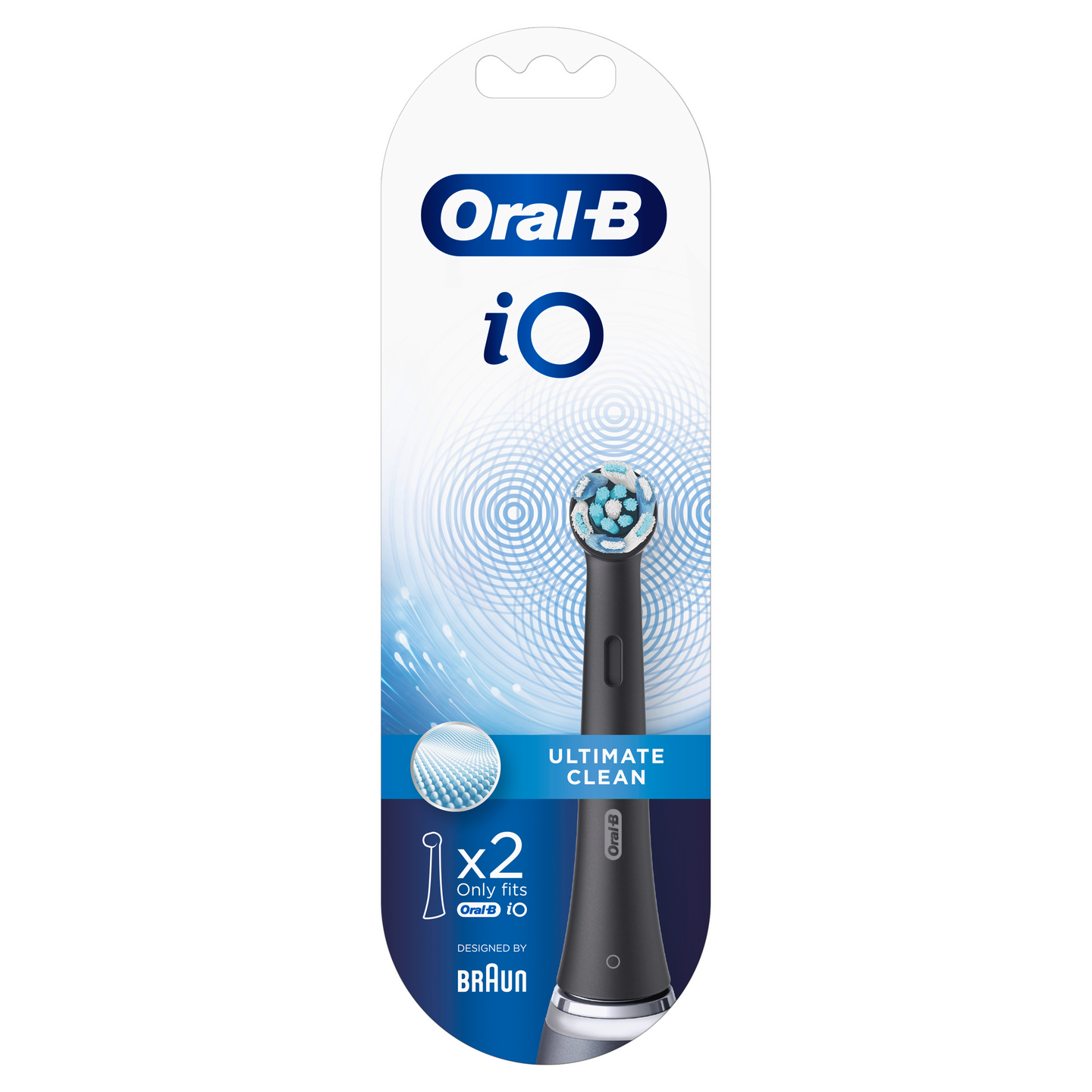 Oral-B iO Ultimate Clean Black vaihtoharja 2kpl