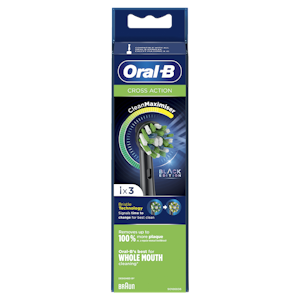 Oral-B Cross Action Black vaihtoharja 3kpl