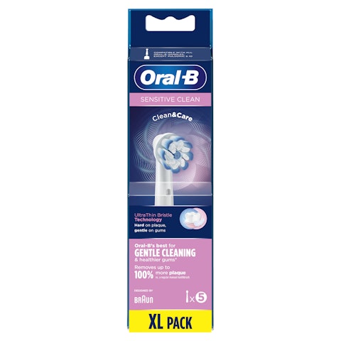 Oral-B Sensitive Clean Care vaihtoharja 5kpl