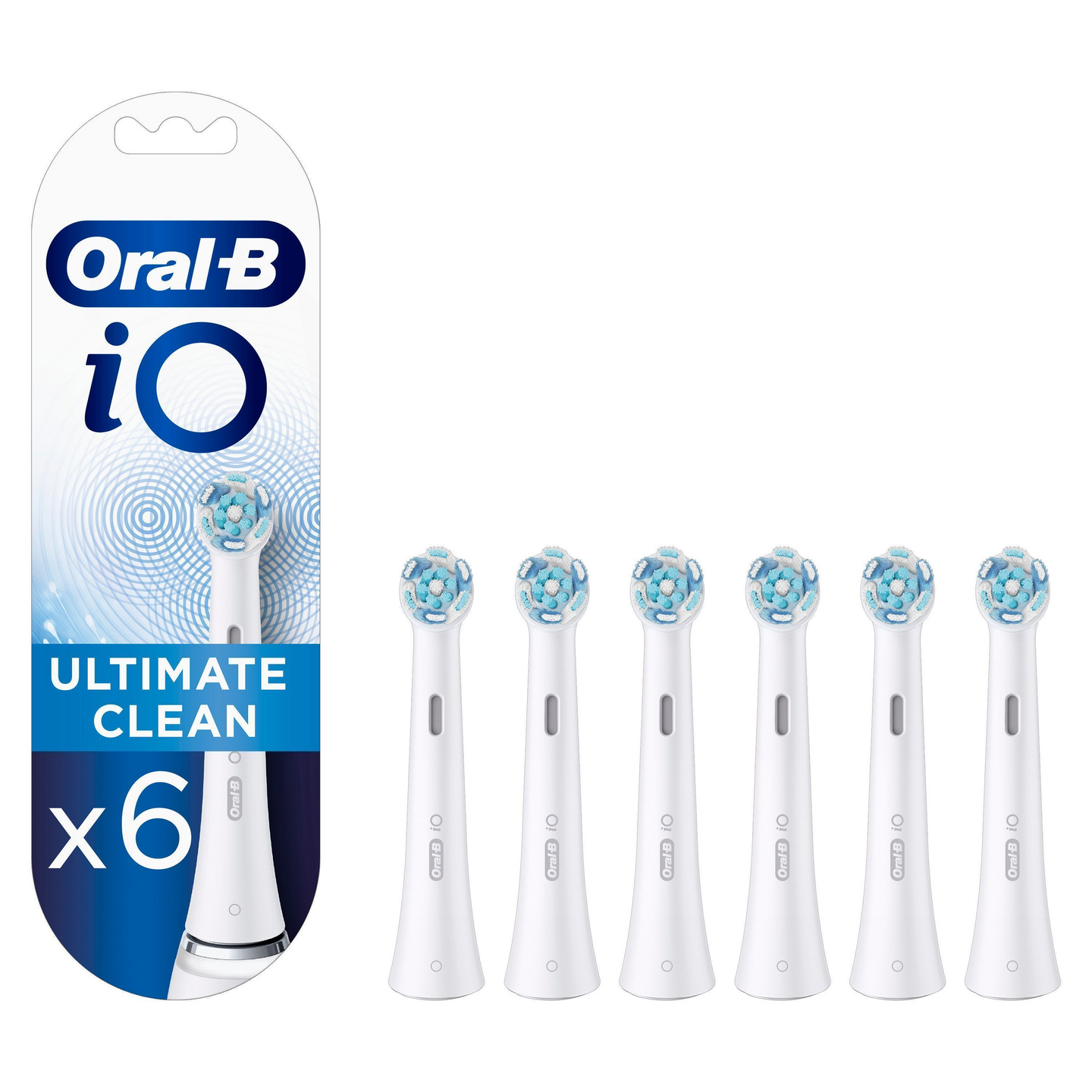Oral-B iO Ultimate Clean -vaihtoharja, 6 kpl