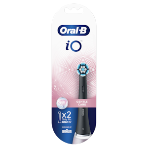 Oral-B iO Gentle Care Black vaihtoharja 2kpl