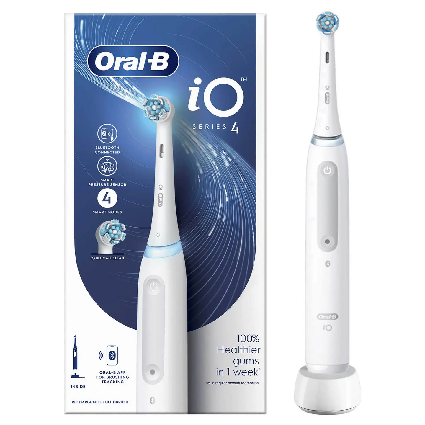 Oral-B iO4 Quite White -sähköhammasharja