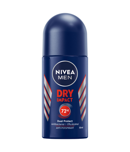 Nivea Men Deo Roll-on antiperspirantti 50ml Dry Impact