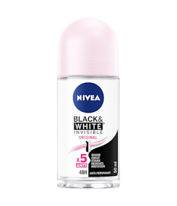 Nivea Deo Roll-on antiperspirantti 50ml Black & White Invisible Original