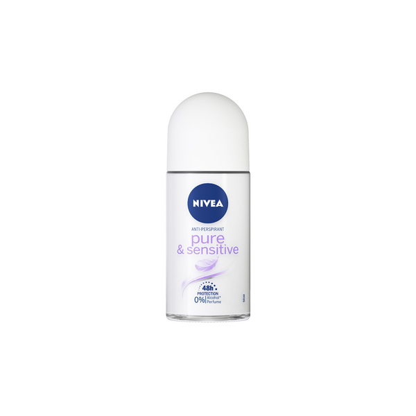 Nivea Deo Roll-on antiperspirantti 50ml Pure & Sensitive