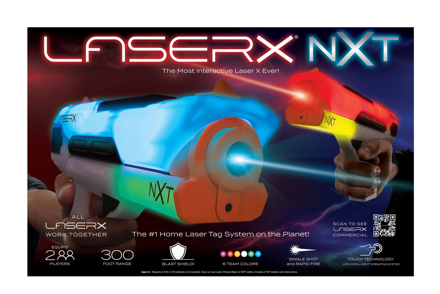 Laser X NXT Double Blaster -peli