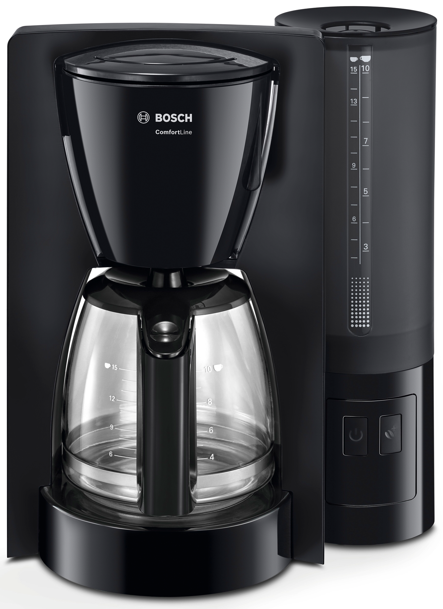 Bosch ComfortLine TKA6A043 -kahvinkeitin, musta