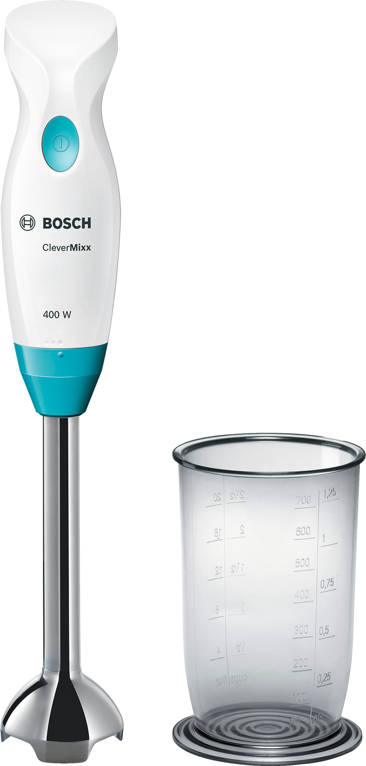 Bosch MSM2410DW CleverMixx sauvasekoitin valkoinen/turkoosi