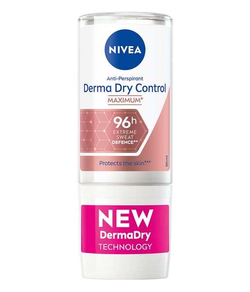 Nivea antiperspirantti roll-on 50ml Derma Dry Control Maximum