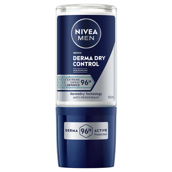 Nivea Men antiperspirantti roll-on 50ml Derma Dry Control Maximum