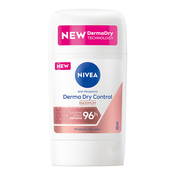 Nivea Deo Stick antiperspirantti 50ml Derma Dry Control Maximum