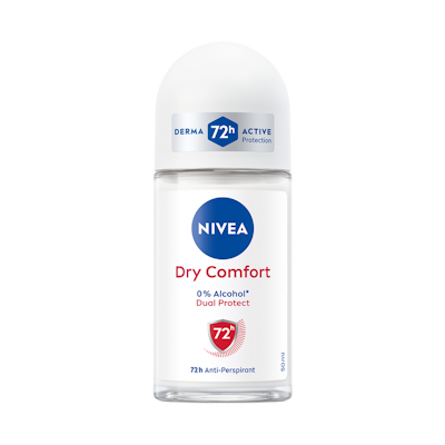 NIVEA 50ml Dry Comfort Deo Roll-on -antiperspirantti