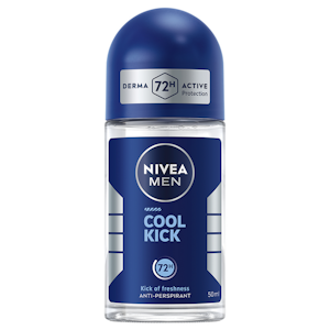 NIVEA MEN 50ml Cool Kick Deo Roll-on -antiperspirantti