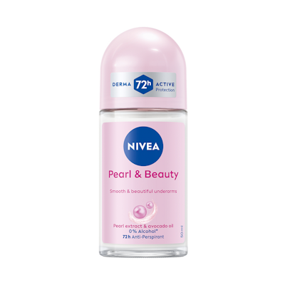NIVEA 50ml Pearl & Beauty Deo Roll-on -antiperspirantti