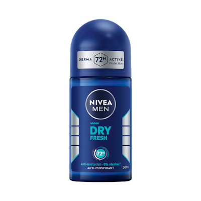 NIVEA MEN 50ml Dry Fresh Deo Roll-On -antiperspirantti