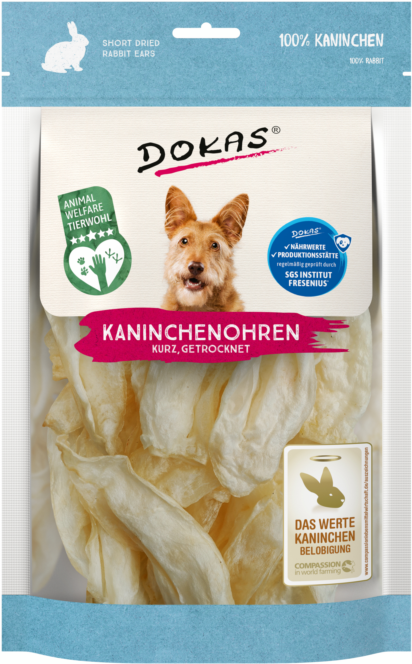 Dokas kaninkorvat 70g