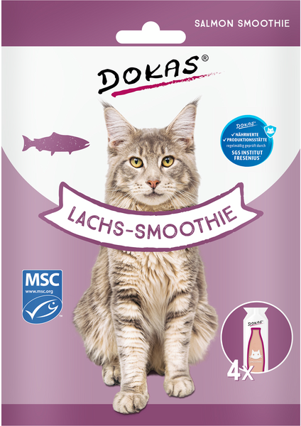 Dokas kissan lohismoothie 4x30ml