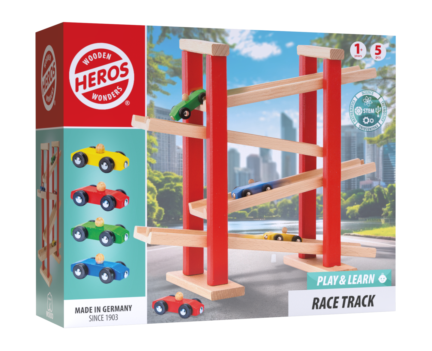 Heros Play and Learn Autorata 5osaa lelu