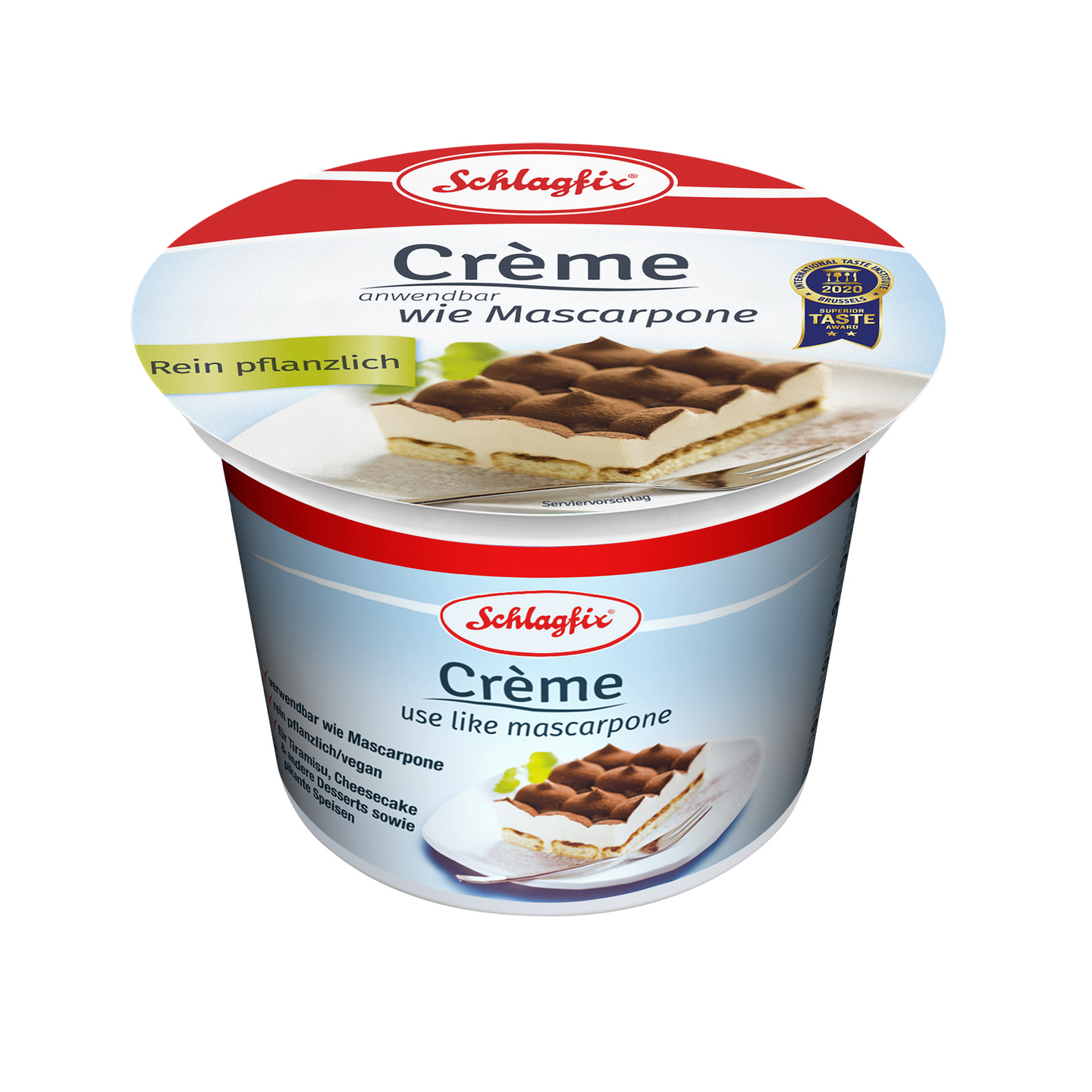 Schlagfix Creme like Mascarpone 250g kasvisrasvalevite