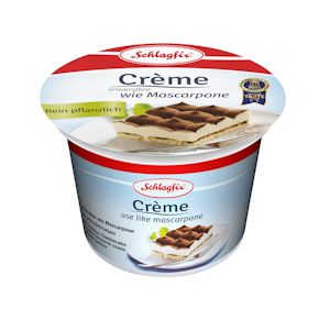 Schlagfix Creme like Mascarpone 250g kasvisrasvalevite