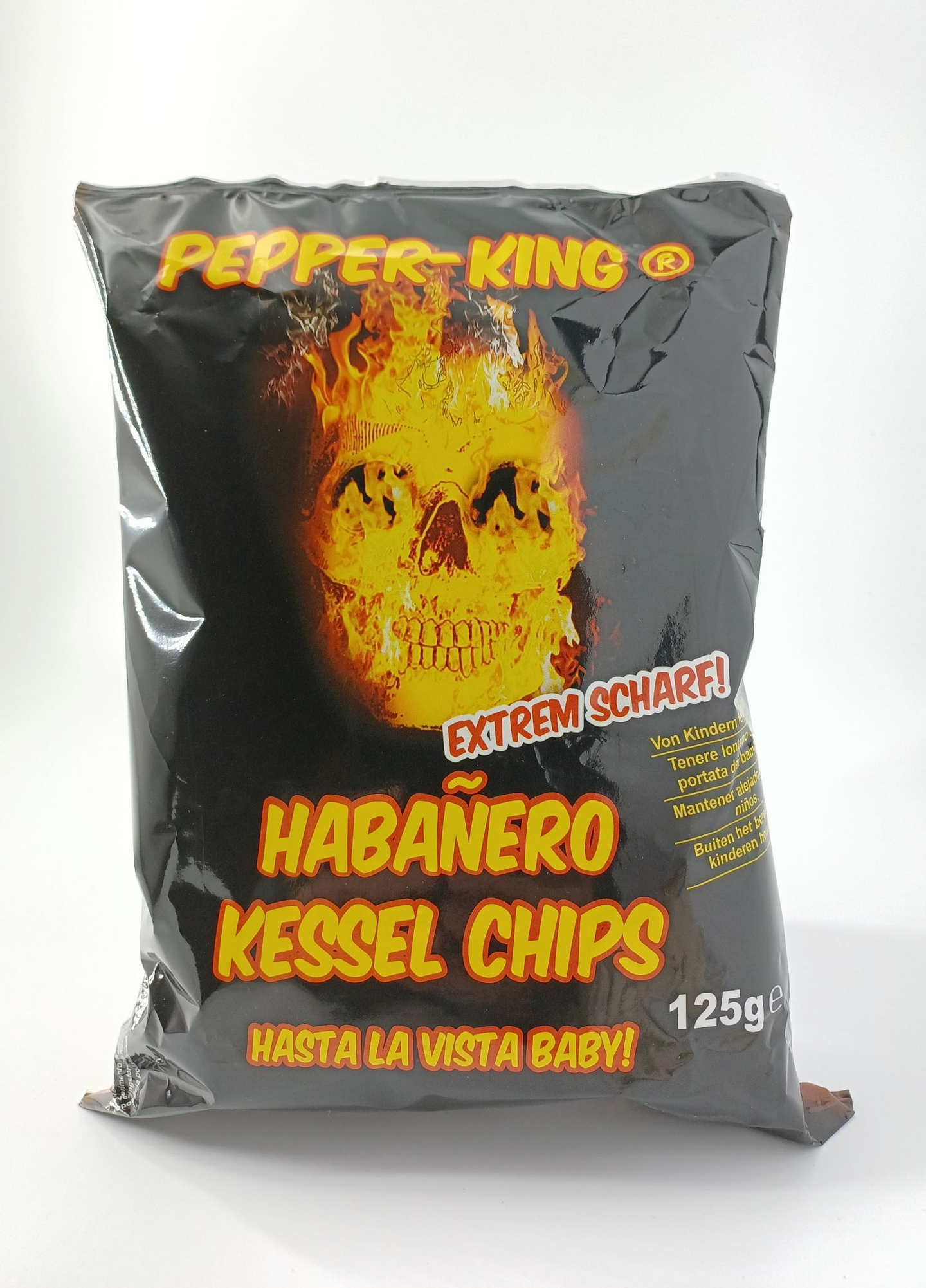 PepperKing habanero chips 125g KRuoka Verkkokauppa