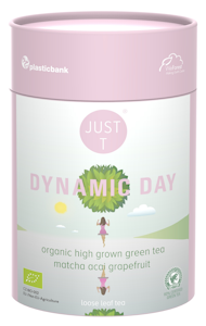 Just T Dynamic Day vihreä irtotee 125g luomu RFA