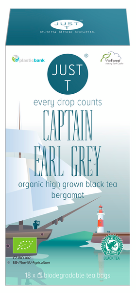 Just T Captain Earl Grey musta luomutee  18ps RFA