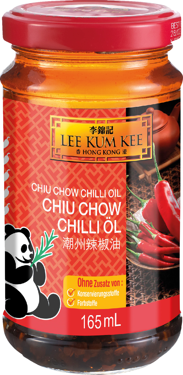 Lee Kum Kee CHIU CHOW Chiliöljy 165ml | K-Ruoka Verkkokauppa