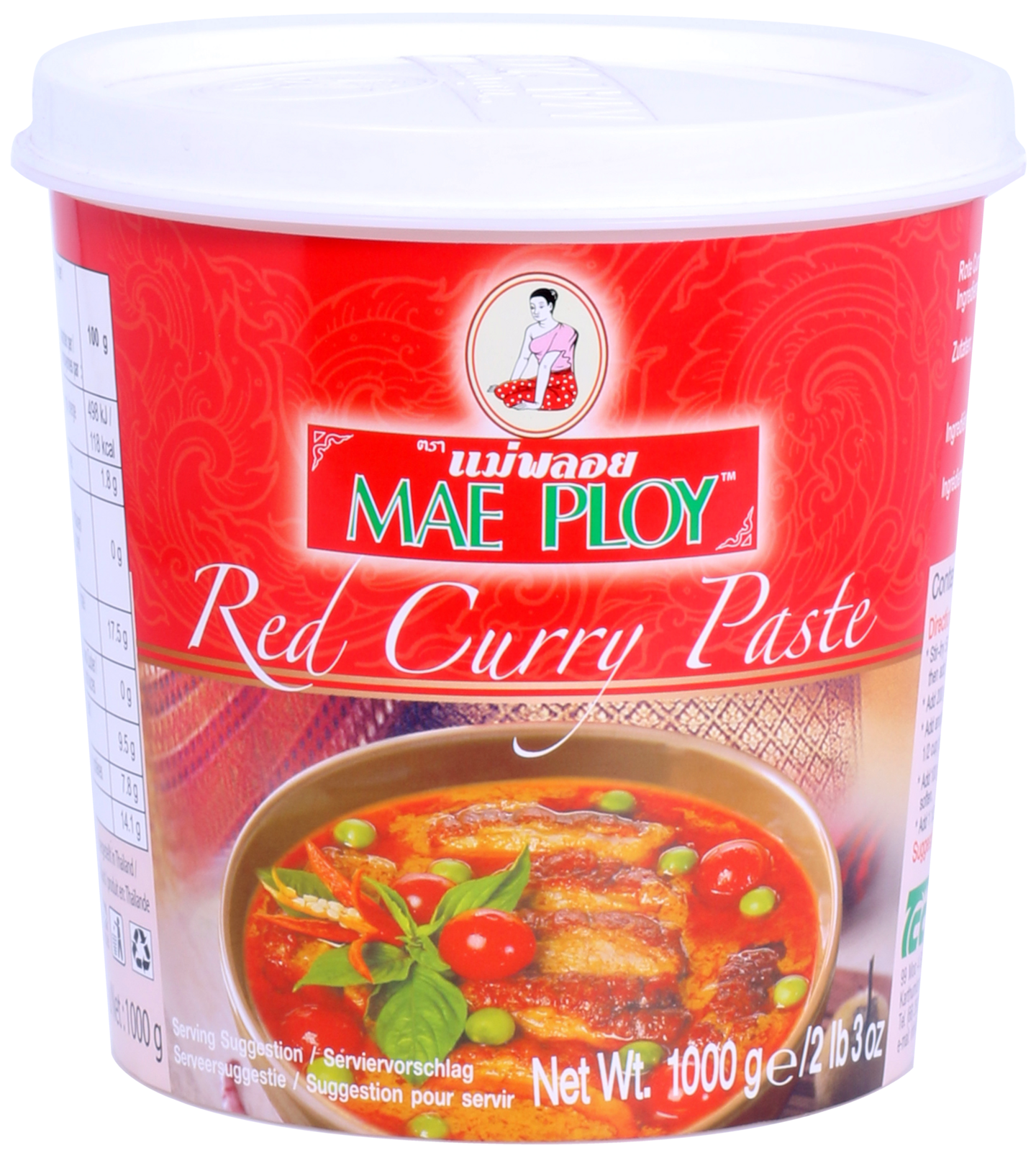 Mae Ploy Thai currytahna 1kg punainen