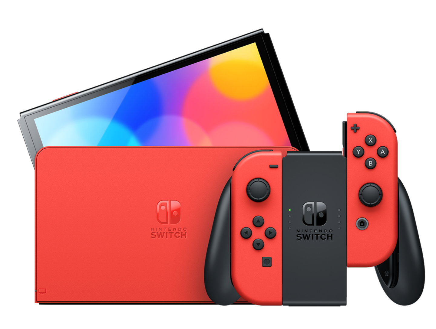 Nintendo Switch OLED Mario Red Edition -pelikonsoli