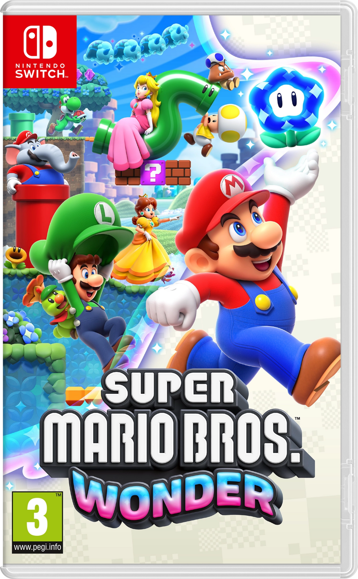 Super Mario Bros. Wonder Nintendo Switch -peli