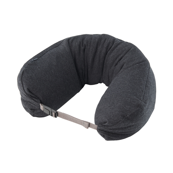 MUJI hupullinen niskatyyny, musta